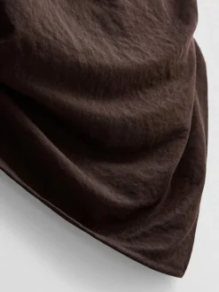 Top bandeau con bajo tipo pañuelo