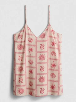Top de pijama con azulejos de estilo náutico