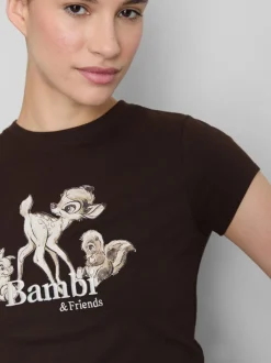 Top de pijama gráfico corto de Bambi de Disney