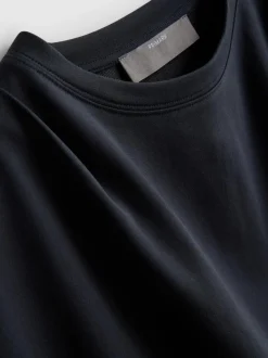 Top holgado sin mangas tipo sudadera
