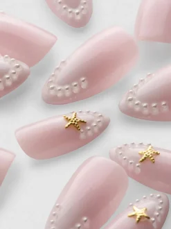Uñas postizas puntiagudas efecto gel de PS… Pro