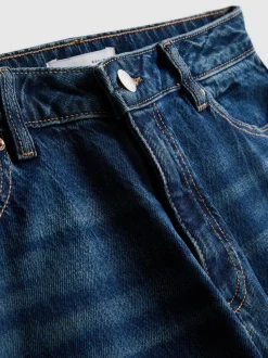 Vaqueros de talle alto y pernera recta