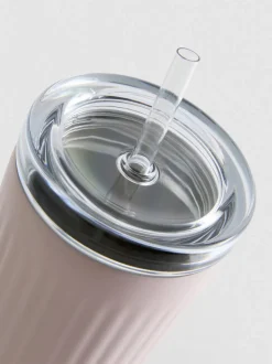 Vaso acanalado para bebidas heladas