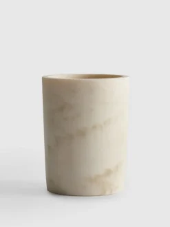 Vaso con efecto marmolado