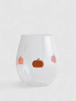 Vaso redondo con diseño de fantasía