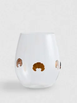 Vaso redondo con diseño de fantasía
