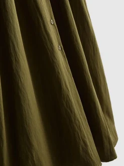 Vestido camisero midi
