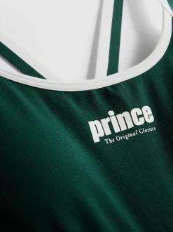 Vestido corto de tenis con bajo abierto de Prince