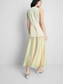 Vestido midi con péplum a capas de The Edit
