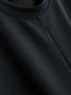 Vestido midi estilo camiseta