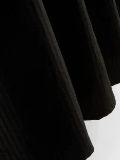 Vestido midi recto de sirsaca
