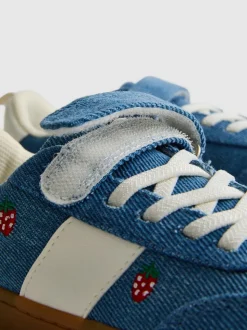 Zapatillas bajas vaqueras con suela de goma