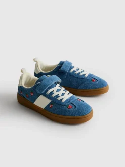 Zapatillas bajas vaqueras con suela de goma