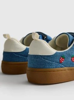 Zapatillas bajas vaqueras con suela de goma