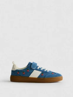 Zapatillas bajas vaqueras con suela de goma
