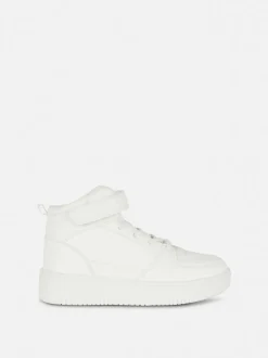 Zapatillas de caña alta con una sola tira de velcro