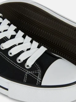 Zapatillas de lona de caña baja