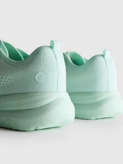Zapatillas de punto con cordones