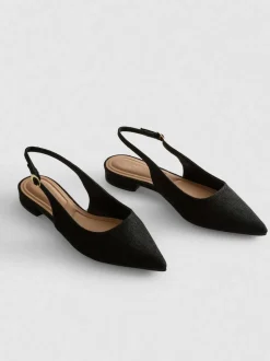Zapatos destalonados en punta