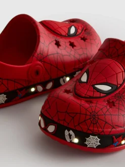 Zuecos con luces de Spider-Man de Marvel